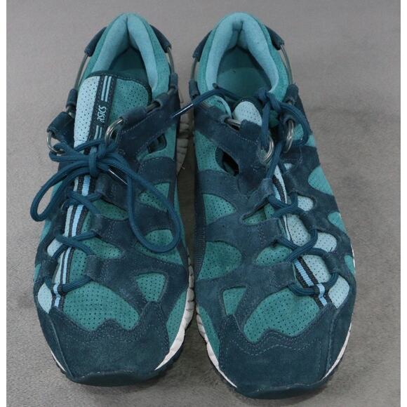 ASICS Gel-Mai Retro Suede Sneakers Men\'s Size 11.5 Teal Blue Running Shoes main image 9